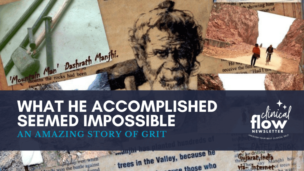 What he accomplished seemed impossible, an amazing story of grit